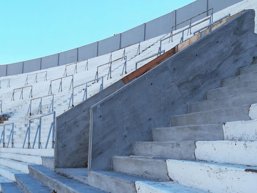 Estadio Monumental- Demolición y reconstrucción de troneras de acceso a tribunas altas en Club Atletico River Plate