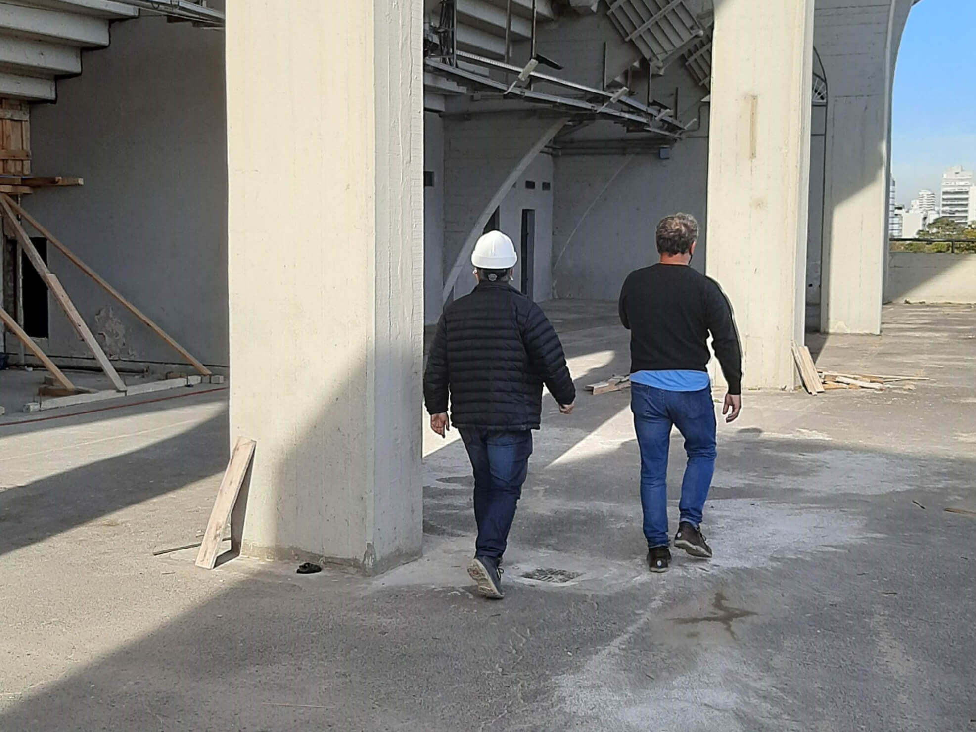 Estadio Monumental- Demolición y reconstrucción de troneras de acceso a tribunas altas en Club Atletico River Plate